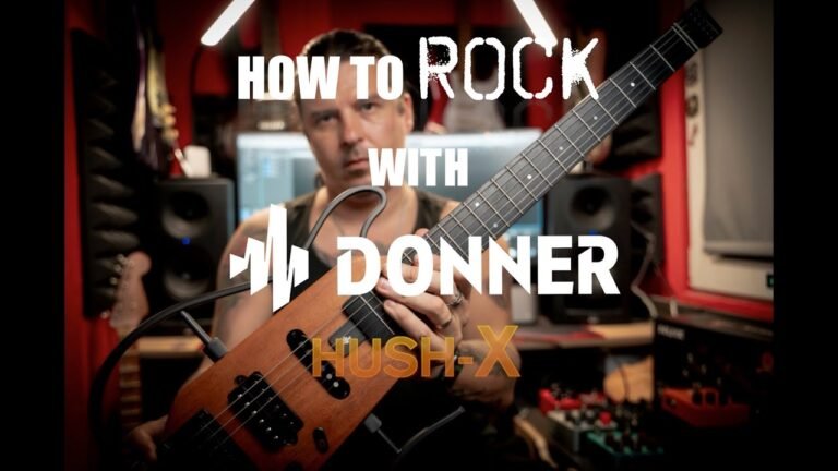 Can You ROCK on Donner Hush-X Travel Guitar?